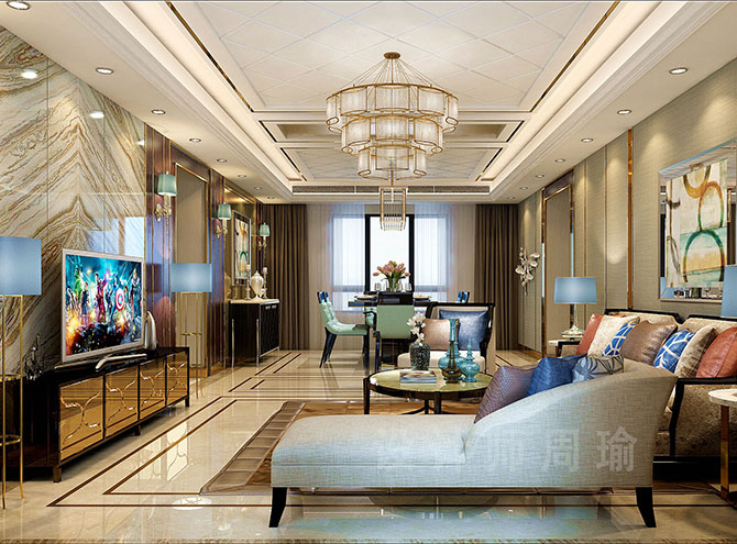 亚洲老年荡妇高清世纪江尚三室两厅168平装修设计效果欣赏